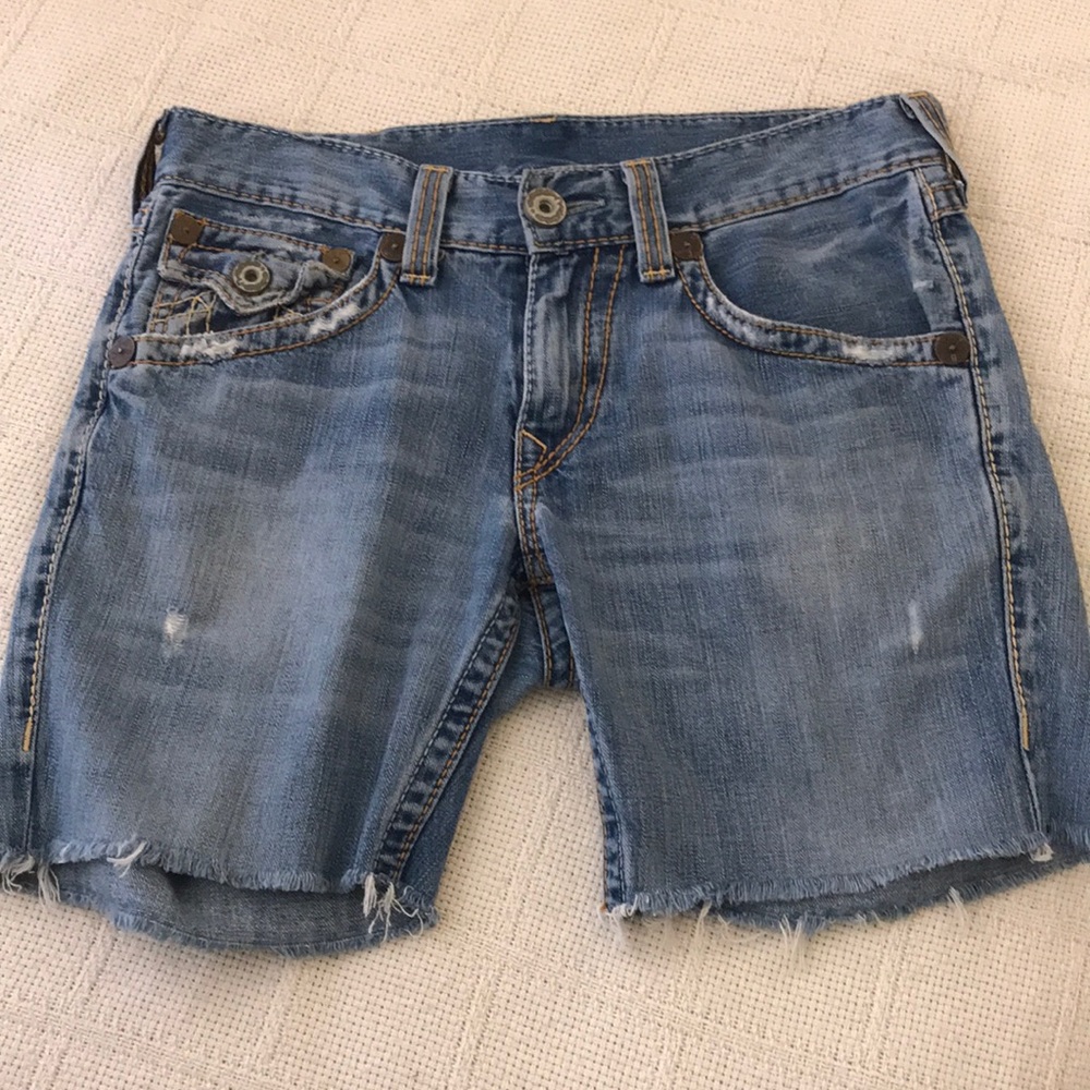 True Religion Jean Shorts